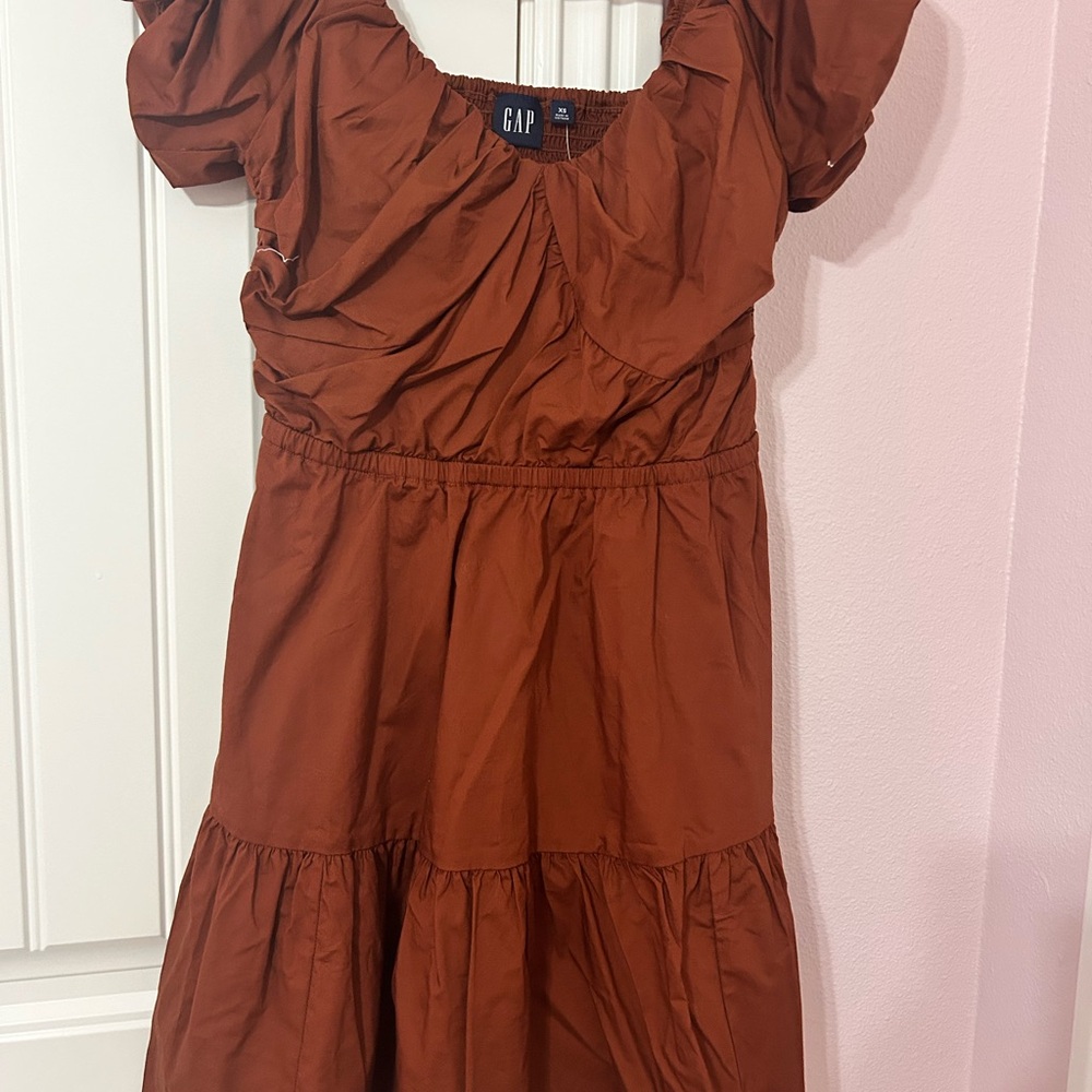 GAP Rust Mini Dress - Picture 2 of 4